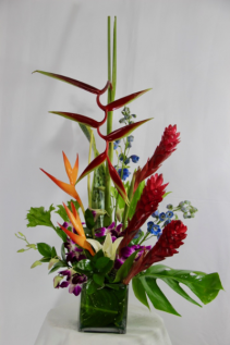 Taste of the Tropics Vase arrangement
