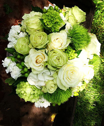 Tastefully Jade Bouquet in Albany, NY | Ambiance Florals & Events