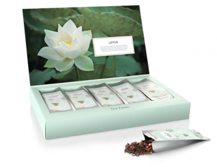 Tea Forte Single Steeps Lotus - 15 pouches 
