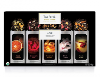Tea Forte Single Steeps Noir - 15 Pouches 
