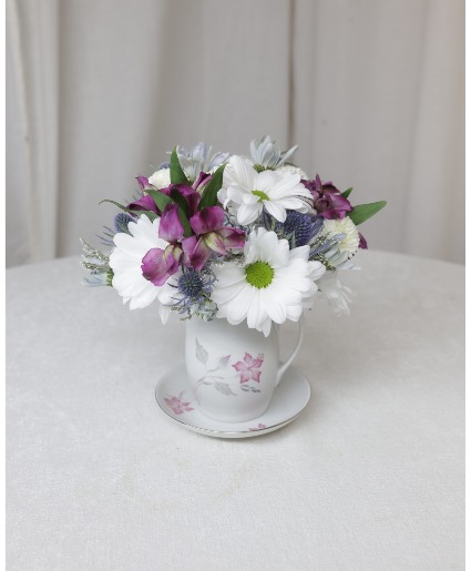 Tea Time Cup & Saucer will vary