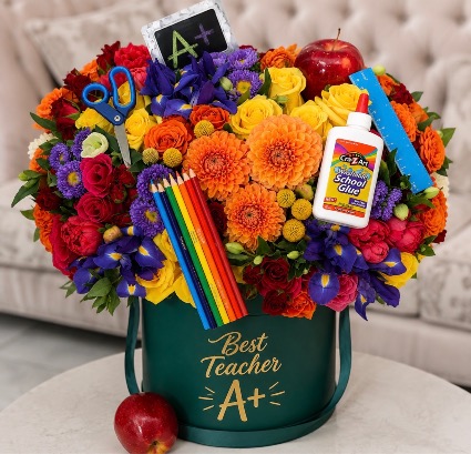 Teacher’s A+ Celebration Box For a great teacher or a back to school motivation 