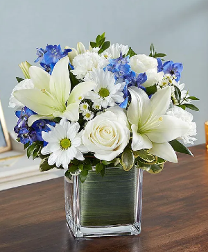 Tears in Blue & White - 00256 