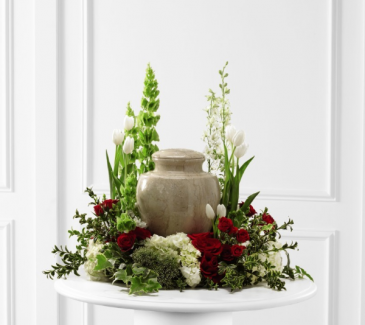 Tears Of Comfort Arrangement Urn Tribute in Las Vegas, NV | Blooming Memory