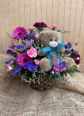 Teddy Bear & Blooms WOODBURY'S ORIGINAL