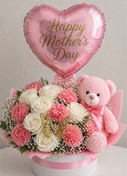 Teddy & Blooms   Mother’s Day
