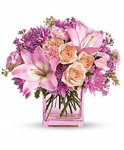 TEL Painterly Pink Arrangement