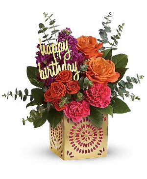 Teleflora" Happy Birthday Arrangement  