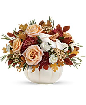 T19H205 Harvest Charm Keepsake Vase