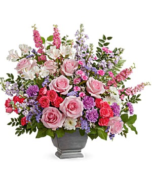 Love and Light Urn Bouquet Decorative Urn