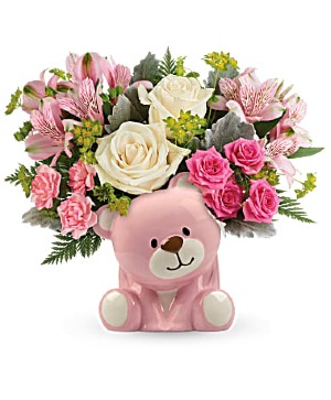 Teleflora Precious Pink Bear 