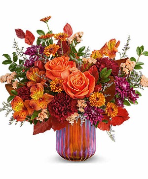 Teleflora's Amber Glow Bouquet Bouquet