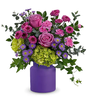 Teleflora's Amethyst Awe Bouquet 