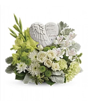 Teleflora's Angel Heart Keepsake 