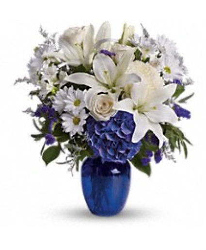 Teleflora's Beautiful In Blue Best Seller