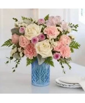 Teleflora's Blue Belle Bouquet 