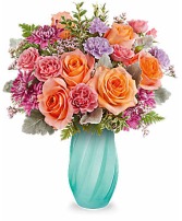 Teleflora's Blue Radiance Bouquet Bouquet