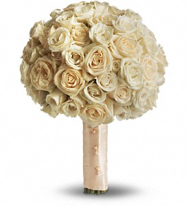 Teleflora's Blush Rose Bouquet Wedding Bouquet in Auburndale, FL | The House of Flowers