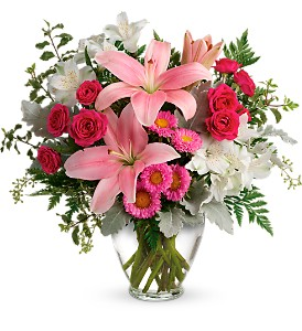 Teleflora's Blush Rush Fresh Flowers