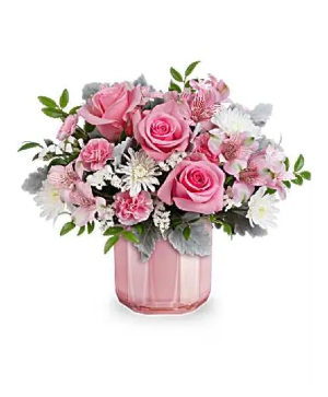 Teleflora's Blushing Gems Bouquet 