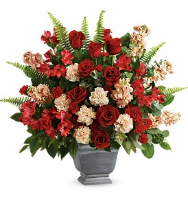 Teleflora's Bold Tribute Urn Sympathy