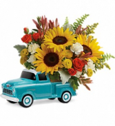 Teleflora's Chevy Pickup  Bouquet