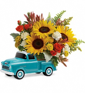Teleflora's Chevy Pickup  Bouquet