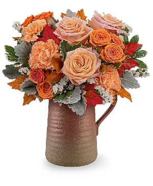 Teleflora's Cider & Clay Bouquet Flower Arrangement