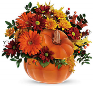 Teleflora’s Country Pumpkin Bouquet  
