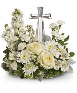 Teleflora's Crystal Cross Bouquet 