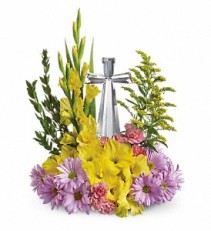 Teleflora's Crystal Cross Bouquet Bouquet