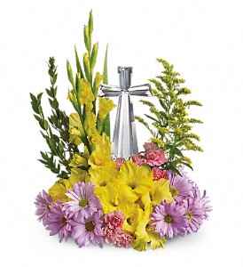 Teleflora's Crystal Cross Bouquet Bouquet