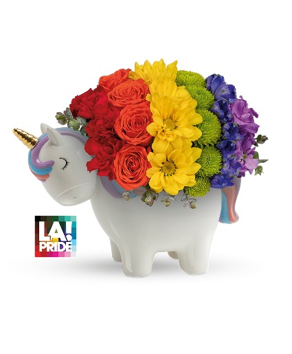 Teleflora's Dreaming of Rainbows 