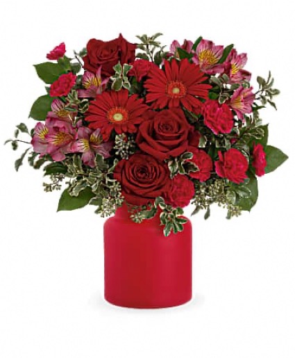 Teleflora’s Enchanted Red 