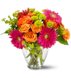 Teleflora's End of The Rainbow Vased Arrangement
