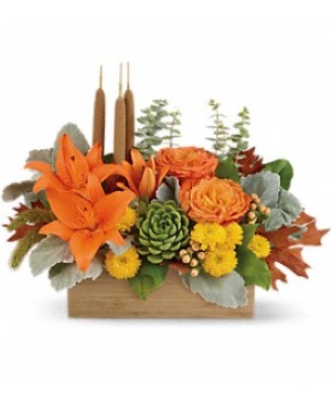 Fall Bamboo box