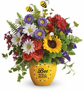 Teleflora's Garden of Wellness Bouquet Fresh Flower with Keepsake in Auburndale, FL | The House of Flowers