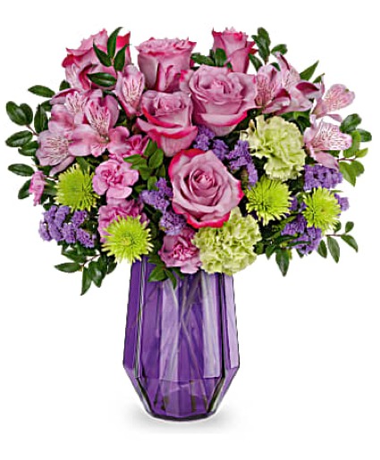 Teleflora's Geometric Rose Bouquet bouquet