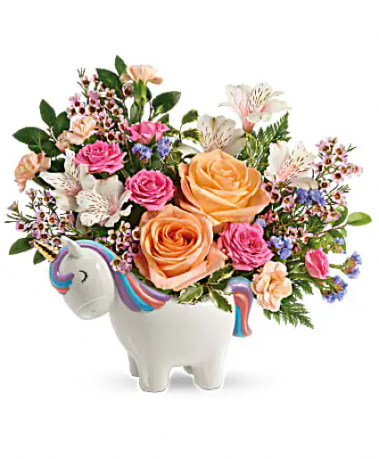 Teleflora’s Magical Garden Unicorn Bouquet 
