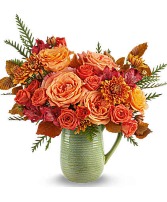 Teleflora's Modern Sage Bouquet Floral Arrangement