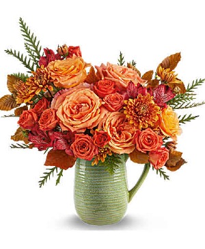Teleflora's Modern Sage Bouquet Floral Arrangement