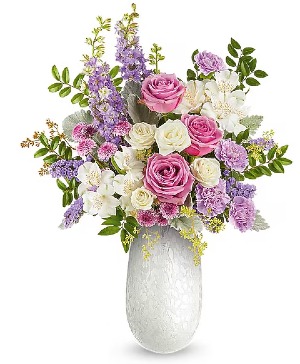 Teleflora's Prism Petal Vase Arrangement