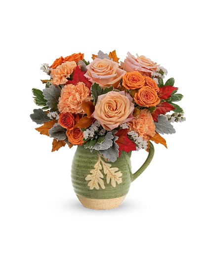 Teleflora's Rosy Autumn T22T210A Bouquet