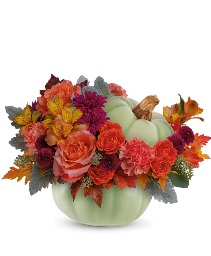 Teleflora's Sage Harvest Bouquet Flower Arrangement