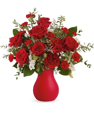 Teleflora's Scarlet Wishes Bouquet 