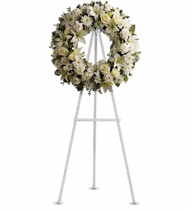 Teleflora's Serenity Wreath 