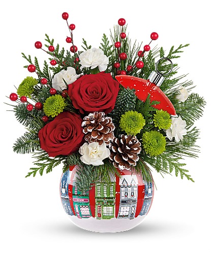 Teleflora's Silent Night Bouquet Arrangement