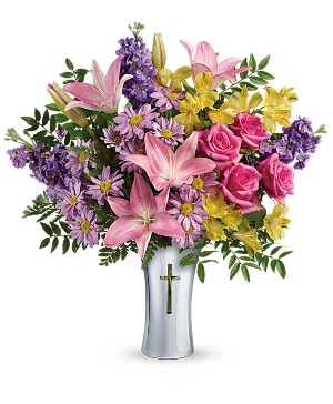 Teleflora's Silver Cross Bouquet 