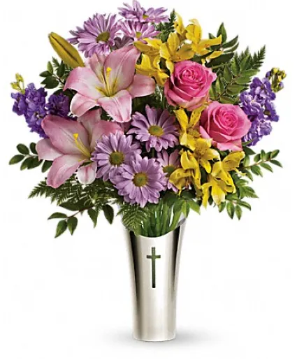 Teleflora's Silver Cross Bouquet  