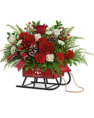 Teleflora's Sleigh Bells Bouquet Bouquet